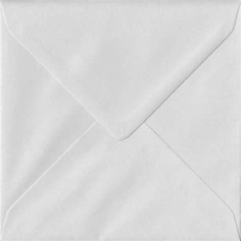 White Heavyweight 155mm X 155mm Gummed 130gsm Square Envelopes Ebay