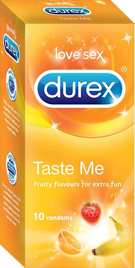 Durex Condomlove Sex Taste Me Fruity Flavours For Extra Fun 10s