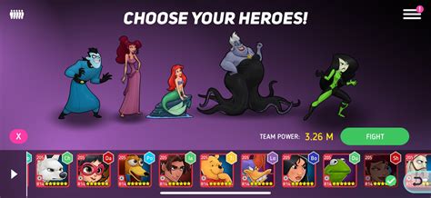 Mini Ariel Feedback Corner Disney Heroes Battle Mode