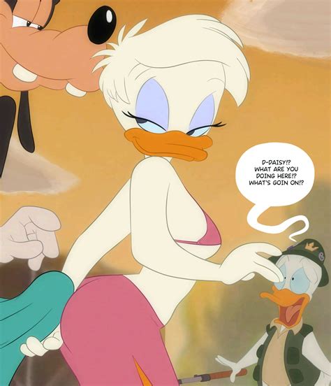 Post Crossover Daisy Duck DatGuyPhil Donald Duck Goof Troop Goofy Quack Pack