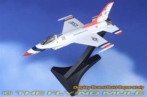 Usaf General Dymanics F 16a Thunderbirds Desk Top Display 148 Model Es