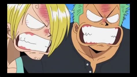 One Piece Funny Moment Zoro And Sanji Youtube