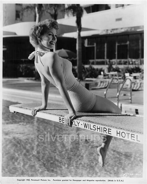 Orig Margaret Hayes In Swimsuit Pin Up Portrait Paramount