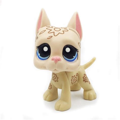 Real Lps Littlest Pet Shop Hasbro Toy Dog Shorthair Pink Cat Mercado
