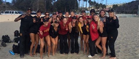 Defending Champion Usc Beach Will Play Every Ncaa Qualifier In 2017