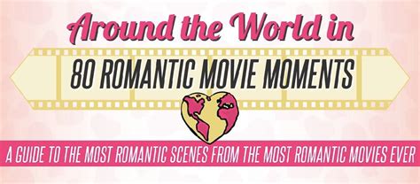 Infographic Around The World In 80 Romantic Movie Moments