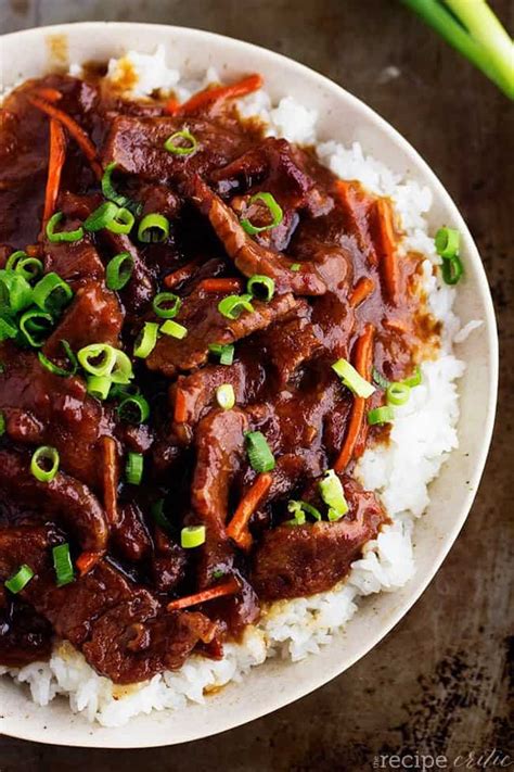 · this mongolian beef recipe is super easy to make and uses simple, readily available ingredients! Slow Cooker Mongolian Beef | The Recipe Critic