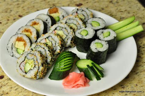 How To Make Sushi Rolls Its My Dish