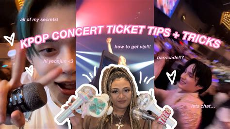 Guide To Getting Kpop Concert Tickets Youtube