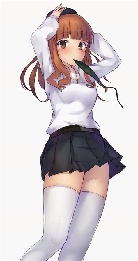 Takebe Saori Girls Und Panzer Drawn By Metindone Danbooru