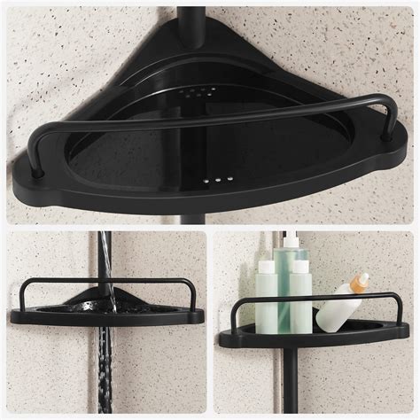 Buy Songmics Adjustable Bathroom Corner Shelf Telescopic Shower Caddy