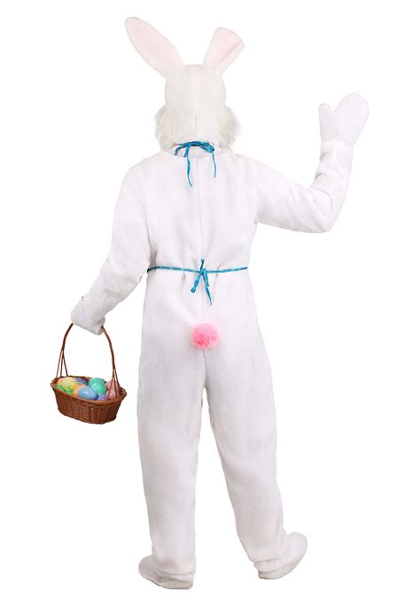 Adult Mascot Happy Easter Bunny Costume