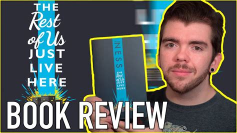 REVIEW The Rest Of Us Just Live Here By Patrick Ness LeeReader