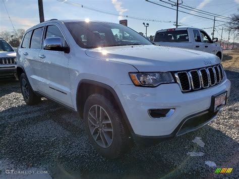 2019 Bright White Jeep Grand Cherokee Limited 4x4 132012409 Photo 3