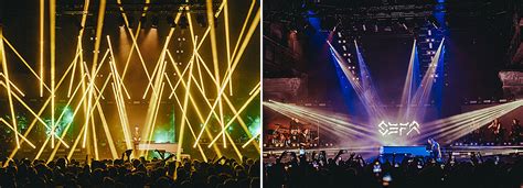 adj lighting chosen for hybrid live concert and dance event adj
