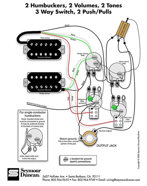 The bottom diagram shows the wiring that gibson uses for its volume controls. Les Paul Modern Wiring Diagram