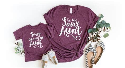 aunt and niece matching shirt best niece ever shirt auntie etsy