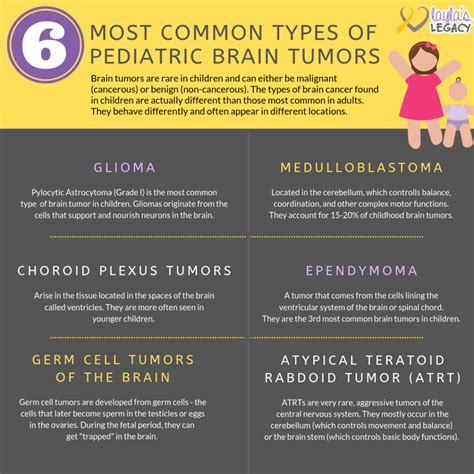 Common Types Of Pediatric Brain Tumors Laylas Legacy