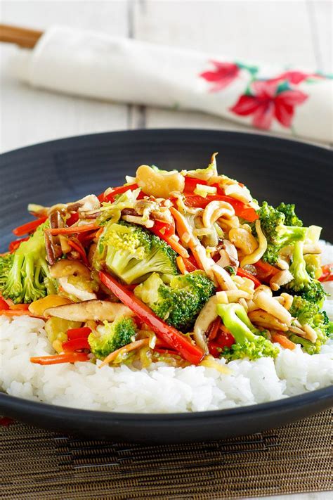 Chinese Vegetable Stir Fry Rice Recipe Lercipesgresh