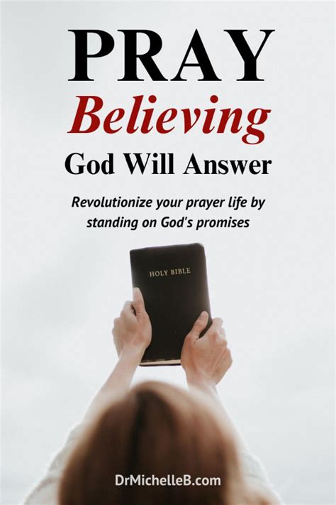 pray believing god will answer dr michelle bengtson