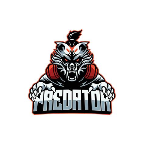 Predator Mascot Logo Design Vector 34037656 Vector Art At Vecteezy
