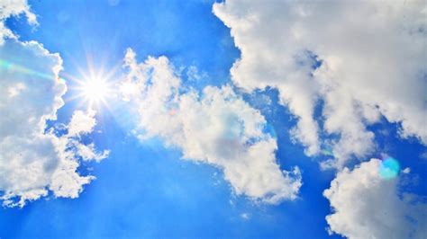 Blue Sky With Clouds Wallpaper 56 Images