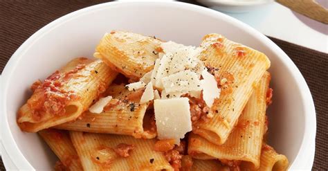 Pasta Tubes With Sauce Recipe Eat Smarter Usa