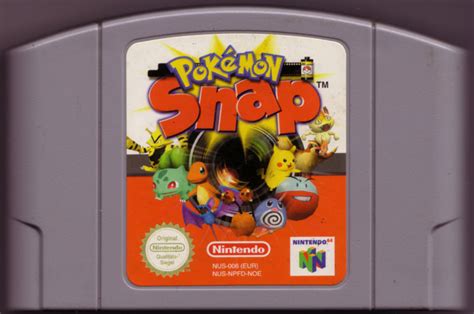 Pokémon Snap 1999 Nintendo 64 Box Cover Art Mobygames