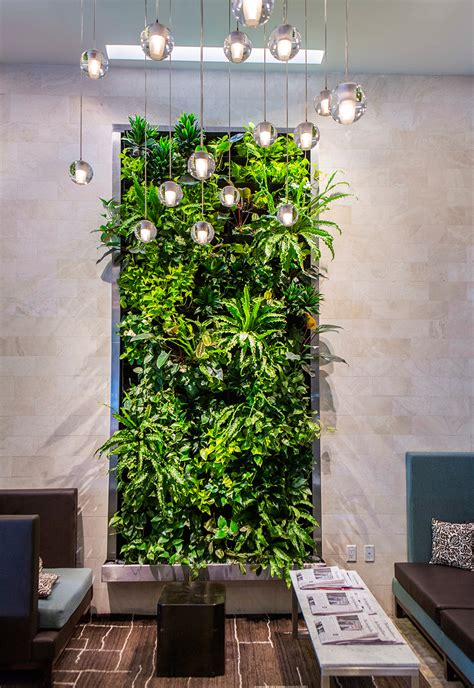Hotel Lobby Living Wall Award Winning Nyc Landscape