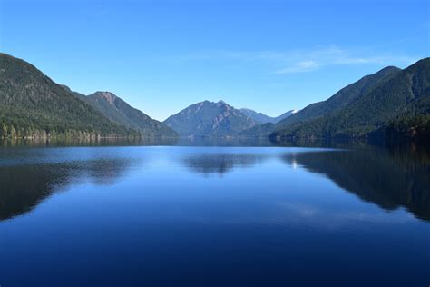 Lake Crescent In Olympic National Park Olympic Hiking Co