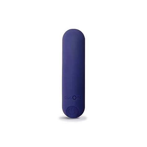 Plusone Vibrating Bullet Fully Waterproof Personal Massager With 10 Vibration Settings