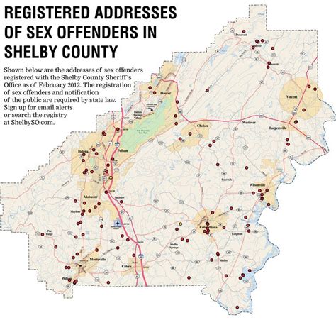 List Of Known Sex Offenders Addresses Shelby County Reporter Shelby County Reporter