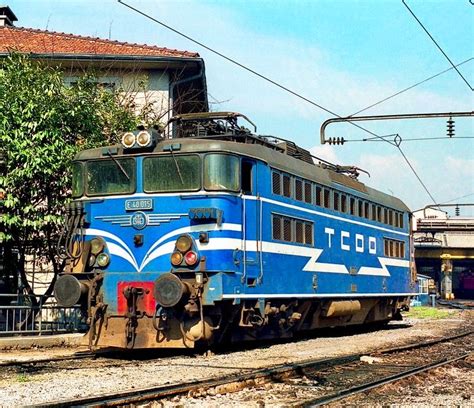 Alstomhaydarpaşa Electric Locomotive From Bb 8500 Series In Istanbul