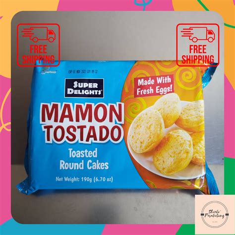 Super Delight Mamon Tostado 190g Shopee Philippines