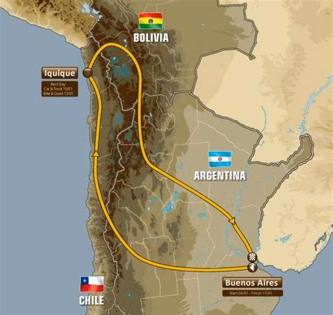 2015 Dakar Rally Route Announced