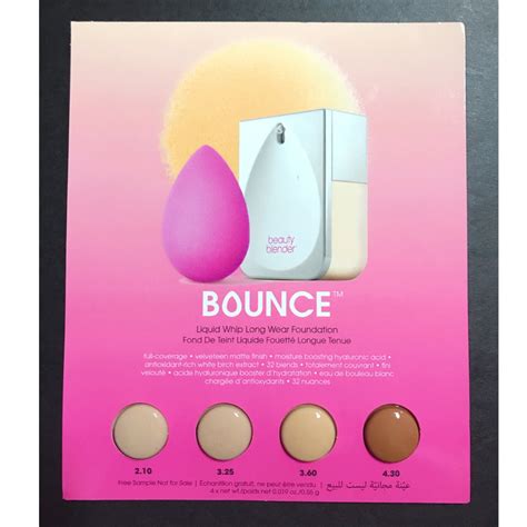 Whether you're a full coverage kweeeen or a sheer and natural beaute, our exclusive foam makes *every* foundation look like skin.pic.twitter.com/daafuew0op. Beauty Blender Bounce Foundation SAMPLE | Shopee Singapore
