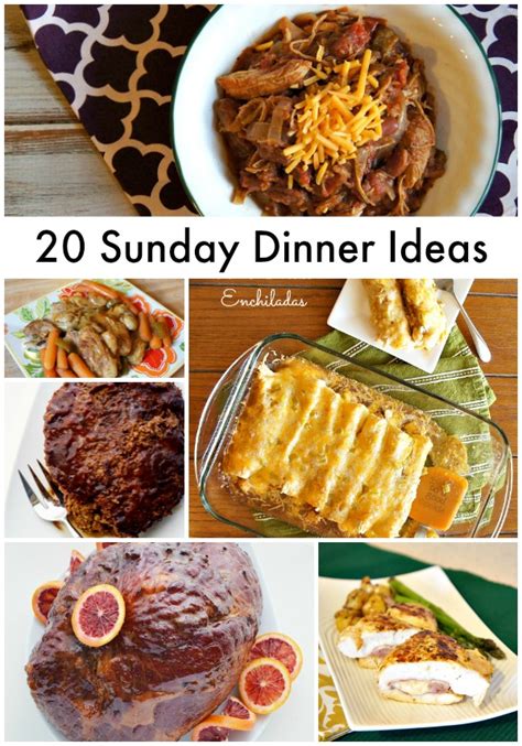 You made sunday dinner, you got everyone to the table, and you deserve dessert. 20 Quick and Easy Sunday Dinner Recipe Ideas - The Rebel Chick
