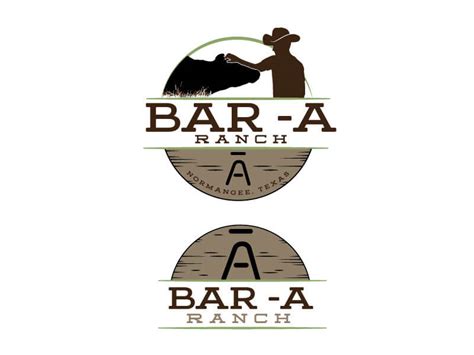 Bar A Ranch Logo Design Ranch House Designs Inc