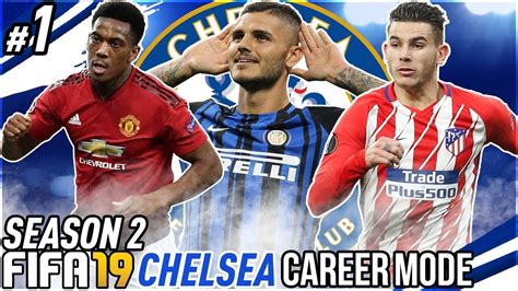 Fifa 19 Chelsea Career Mode S2 1 200 Million On New Signings Uefa