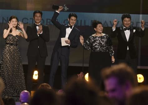 And the kim family, rich in street smarts but not much else. 2020 SAG Awards: 'Parasite' wins top prize, makes history ...