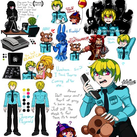 Fnaf 2 Jeremy Fitzgerald By Emil Inze On Newgrounds