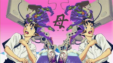 Vaporwave Anime Hd Wallpapers Wallpaper Cave