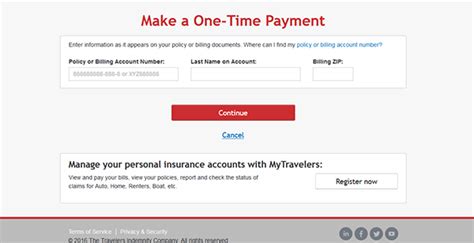 Travelers Auto Insurance Login | Make a Payment