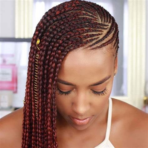 The best part is, they are easy to maintain. 45 Best Ways to Rock Feed In Braids this Season | StayGlam