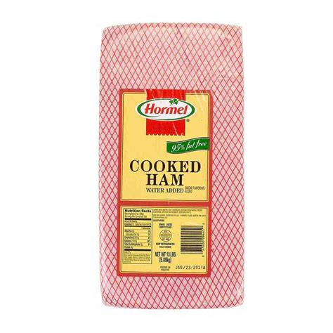 Hormel™ Cooked Ham Water Added With Smoke Flavoring Added Hormel