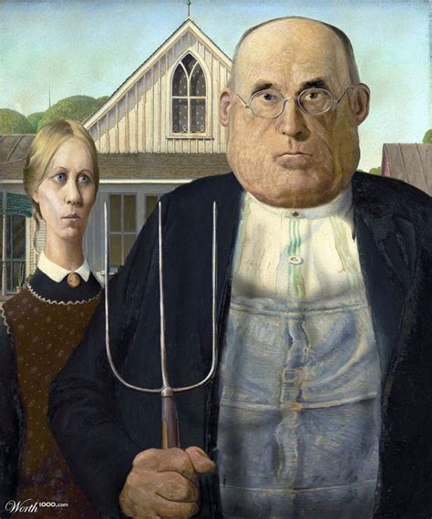 277 Best Images About American Gothic On Pinterest Grant Wood