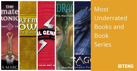 Most Underrated Books And Book Series Top Ten List TheTopTens