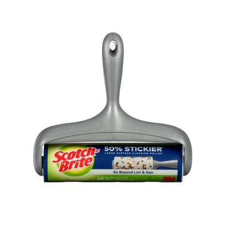 Scotch Brite 50 Stickier Large And Wide Surface Lint Roller 8 In 60