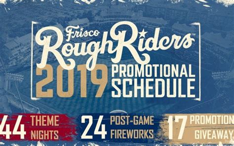 Frisco Roughriders Announce Season Promotions