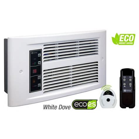 King Electric Px Eco2s 1750w 240v Electric Wall Heater White Dove